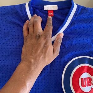 Mitchell & Ness Cubs Cooperstown Jersey (M)
